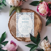 That’s Amore Italian Tiles Hearts Wedding 招待状