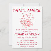 That’s Amore Pizza Bridal Shower 招待状 (正面)