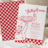 That’s Amore Pizza Bridal Shower Invite 招待状