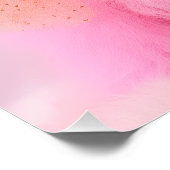 That’s Hot That’s Pink Retro Kawaii Poodle Poster ポスター (コーナー)