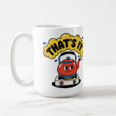 That’s It, I’m Boiling - Funny Tea Lover Design コーヒーマグカップ (左)