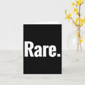 That Says Rare Shirt - A Design That Says Rare  カード (黄色い花)