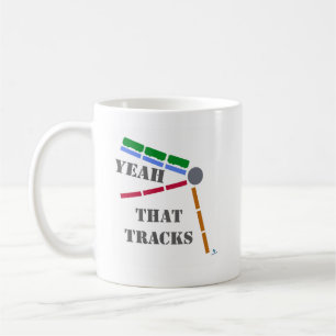 That Tracks Train クール Boardgameテーマ コーヒーマグカップ