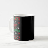 That Wasn't Very Data Driven Of You Christmas Xmas コーヒーマグカップ (正面左)