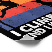 That What I Do I Pet Dogs I Climb Walls & I Kn ポスター (角)