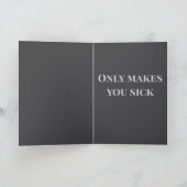 That which does not kill you... Joke Card カード (内部)