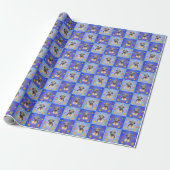 Thatch Border Terrier patchwork Pattern ラッピングペーパー (アンロールド)