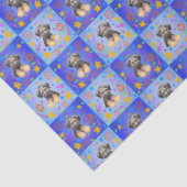 Thatch Border Terrier patchwork Pattern 薄葉紙 (詳細)