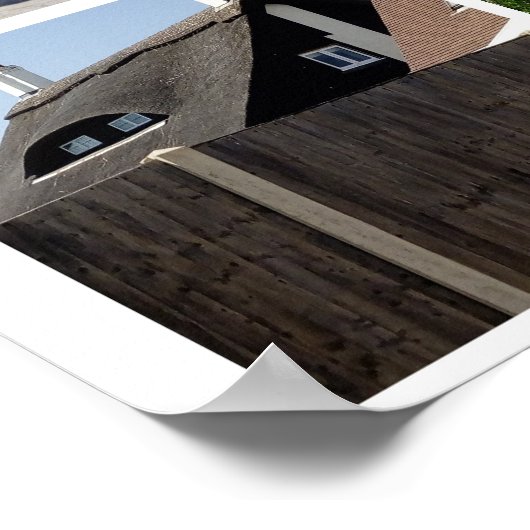 Thatched homes in Selsey. ポスター (角)