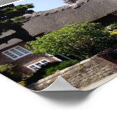 Thatched homes in Selsey. ポスター (角)