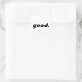 thatgoodbrand Gロゴステッカー スクエアシール (バッグ)