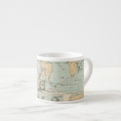 Thatigkeit des Erdinnernの地図書の地図 エスプレッソカップ (正面右)