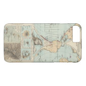 Thatigkeit des Erdinnernの地図書の地図 Case-Mate iPhoneケース (裏面(横))
