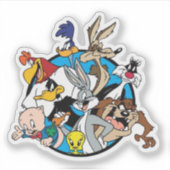 「That's All Folks」カオスクルー - 究極のカートゥーン シール (正面)
