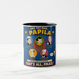"That's All, Folks!" Mug – Universo Papila | Colle ツートーンマグカップ