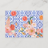 Thats Amoreブライダルシャワーギフトディスプレイシャワー エンクロージャーカード (裏面)