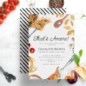 That's Amore イタリアンスクリプト ブライダルシャワー 招待状