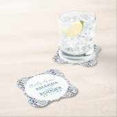 That's Amore イタリアンタイルとハート ペーパーコースター (インサイチュ)