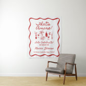 That's Amore イタリアンテーマのウェディングシャワーサイン タペストリー (インサイチュ)
