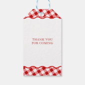 That's Amore イタリアンピザパーティー ブライダルシャワー ギフトタグ (裏面)