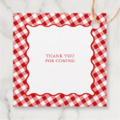 That's Amore イタリアンピザパーティー ブライダルシャワー フェイバータグ (裏面)