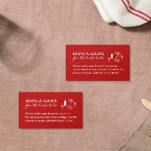 That's Amore イタリアンピザーレシピ依頼 エンクロージャーカード