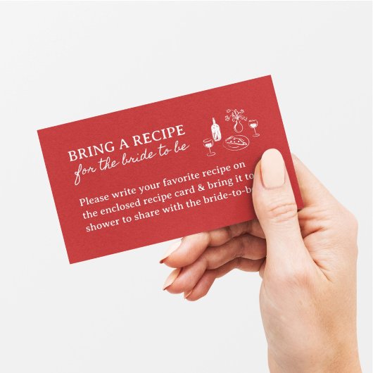 That's Amore イタリアンピザーレシピ依頼 エンクロージャーカード