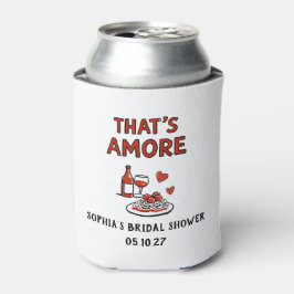 That's Amore イタリアンブライダルシャワー ホワイトコメディ レッド 缶クーラー