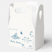 That's Amore イタリアン描き下ろしエンゲージメント ブライズシャワー フェイバーボックス (オープン)