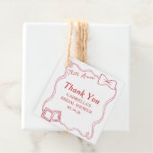 That's Amore イタリアン ブライダルシャワー 感謝 フェイバータグ (インサイチュ)