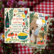That's Amore イタリア料理 セーブ・ザ・デート 婚約