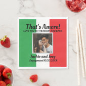 That's Amore! カップル専用イタリアイベント スタンダードランチョンナプキン (インサイチュ)