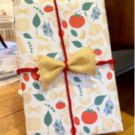 That's Amore クラシックイタリアンパスタシェイプ&ソース ラッピングペーパーシート