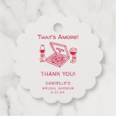 That's Amore ファンシー手描き ブライダルシャワー フェイバータグ (裏面)