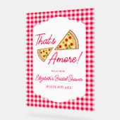 That's Amore ブライダルシャワー アクリルサイン (傾斜)