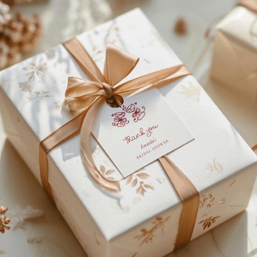 That's Amore ブライダルシャワー サンクス フェイバータグ