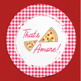 That's Amore ブライダルシャワー ラウンドシール