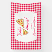 That's Amore ブライダルシャワー 横断幕 (縦)