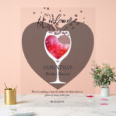 That's Amore ヴィーノ・ビフォア・ヴァウズ ワイナリー ブライダルシャワー アクリルサイン (ウェディング)