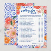 That's Amore 地中海ウェディングシューズゲームカード 招待状 (正面/裏面)