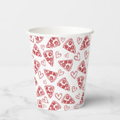 That's Amore 手描きピザパーティー ブライダルシャワー 紙コップ (裏面)