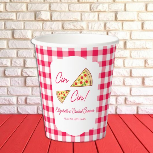 That's Amore! 花嫁のシャワー 紙コップ