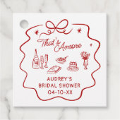 That's Amore, 赤い落書きのシャワープレゼント - オリジナル フェイバータグ (正面)