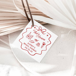 That's Amore, 赤い落書き お風呂場で使えるパーソナライズされたタグ フェイバータグ