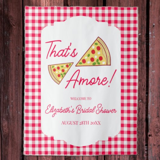 That's Amore Bridal Shower タペストリー