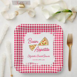 That's Amore Bridal Shower ペーパープレート