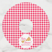 That's Amore Bridal Shower ワイングラスタグ (正面)