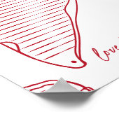 That's Amore Bridal Shower a slice of advice ポスター (角)