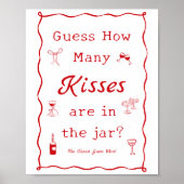 That's Amore Bridal Shower Guess How Many ポスター (正面)