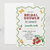 That's Amore Bridal Shower invitation 招待状 (正面/裏面)